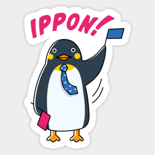 Ippon! (Karate) Sticker